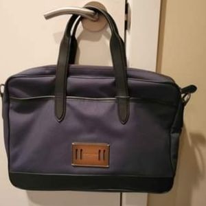 Hunter Green Coach Laptop Bag